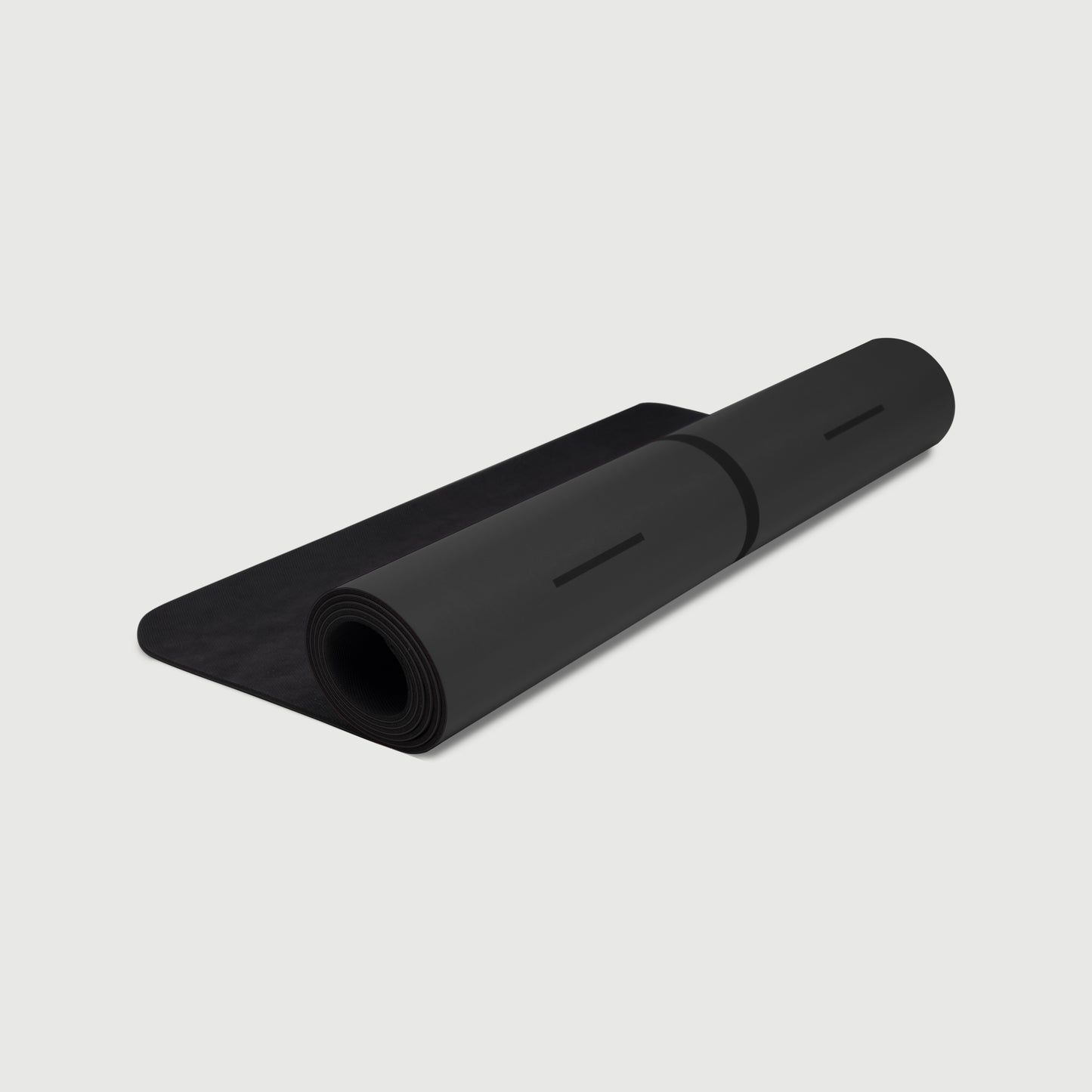 Yoga Mat and Strap: Natural Rubber, Non Slip, ECO-friendly