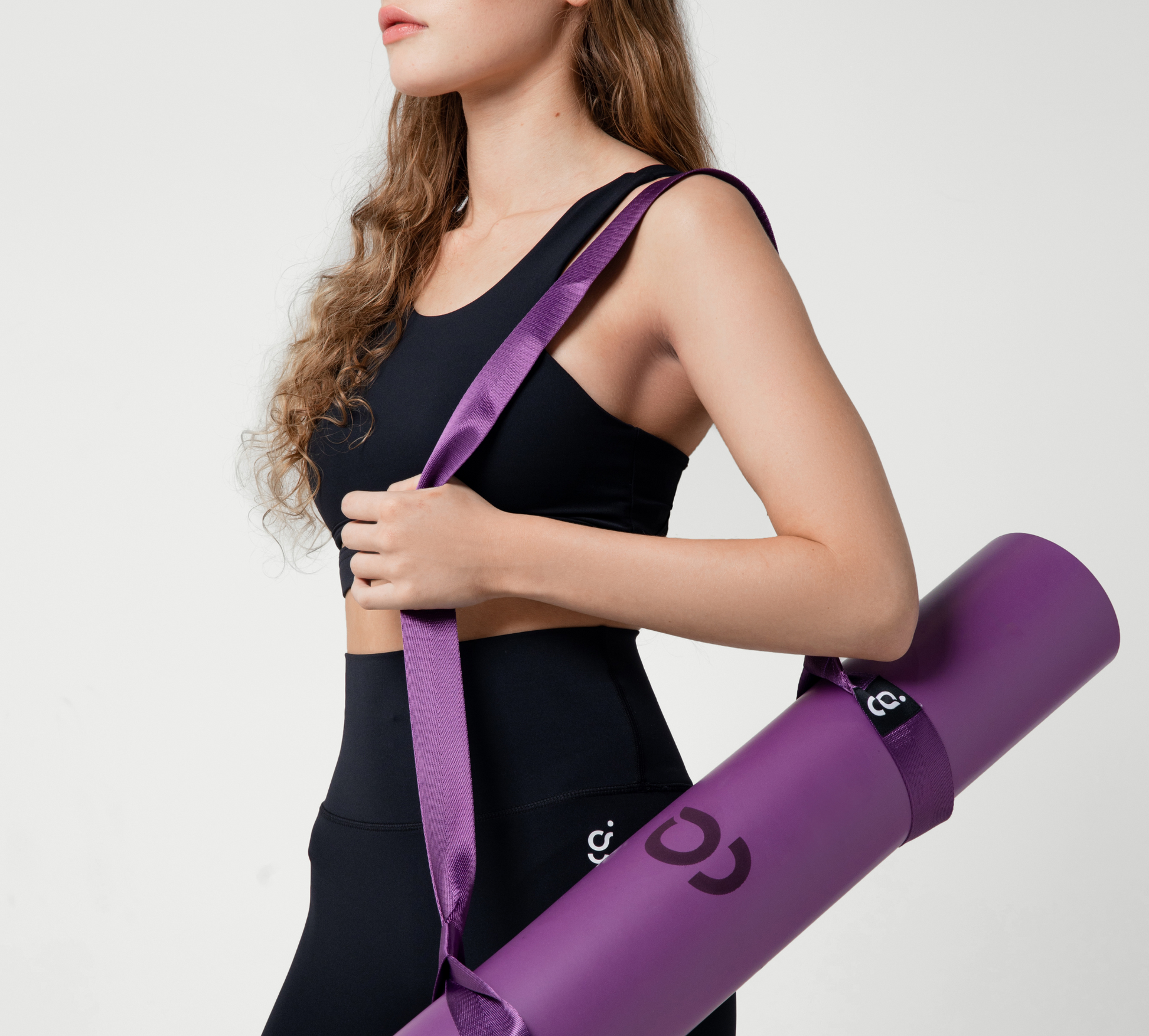 purple Yoga mat 