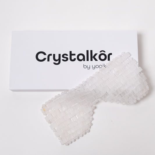 Eye Mask - White Quartz