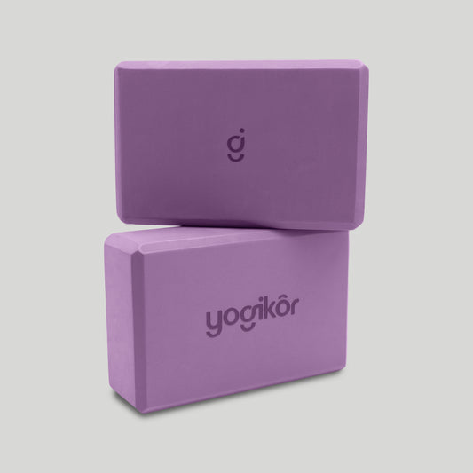 Elevating Yoga Blocks - 2 Purple