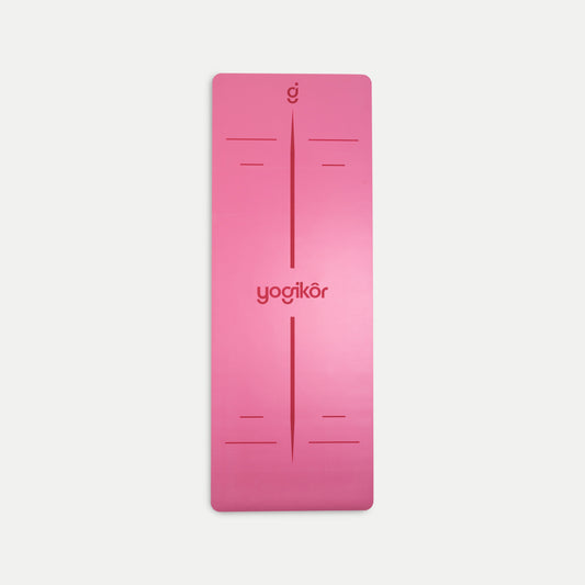 Yoga Mat and Strap: Natural Rubber, Non Slip, ECO-friendly